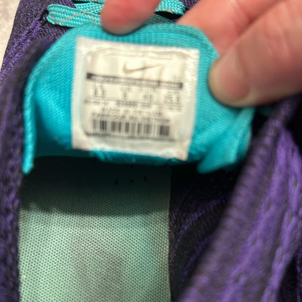 Nike Free Flyknit Chukka Running Shoes Womens Sz Us 8.5 Trainers Barefoot Purple